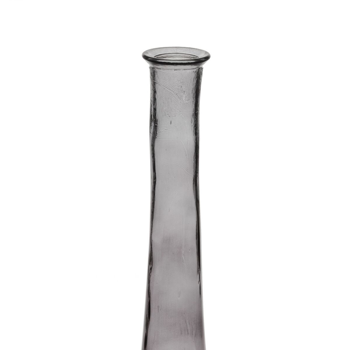 Vaso Cinzento Vidro reciclado 18 x 18 x 100 cm